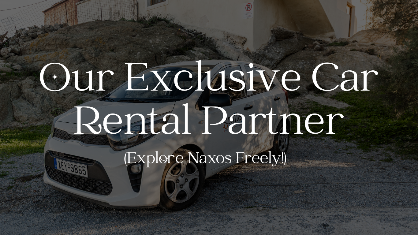 Explore Naxos Freely With Our Exclusive Car Rental Partner